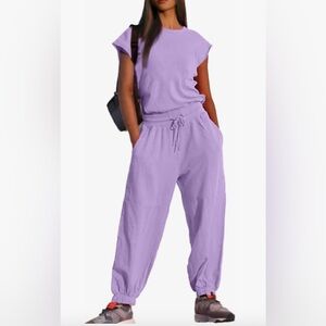 Women's Purple Jumpsuit